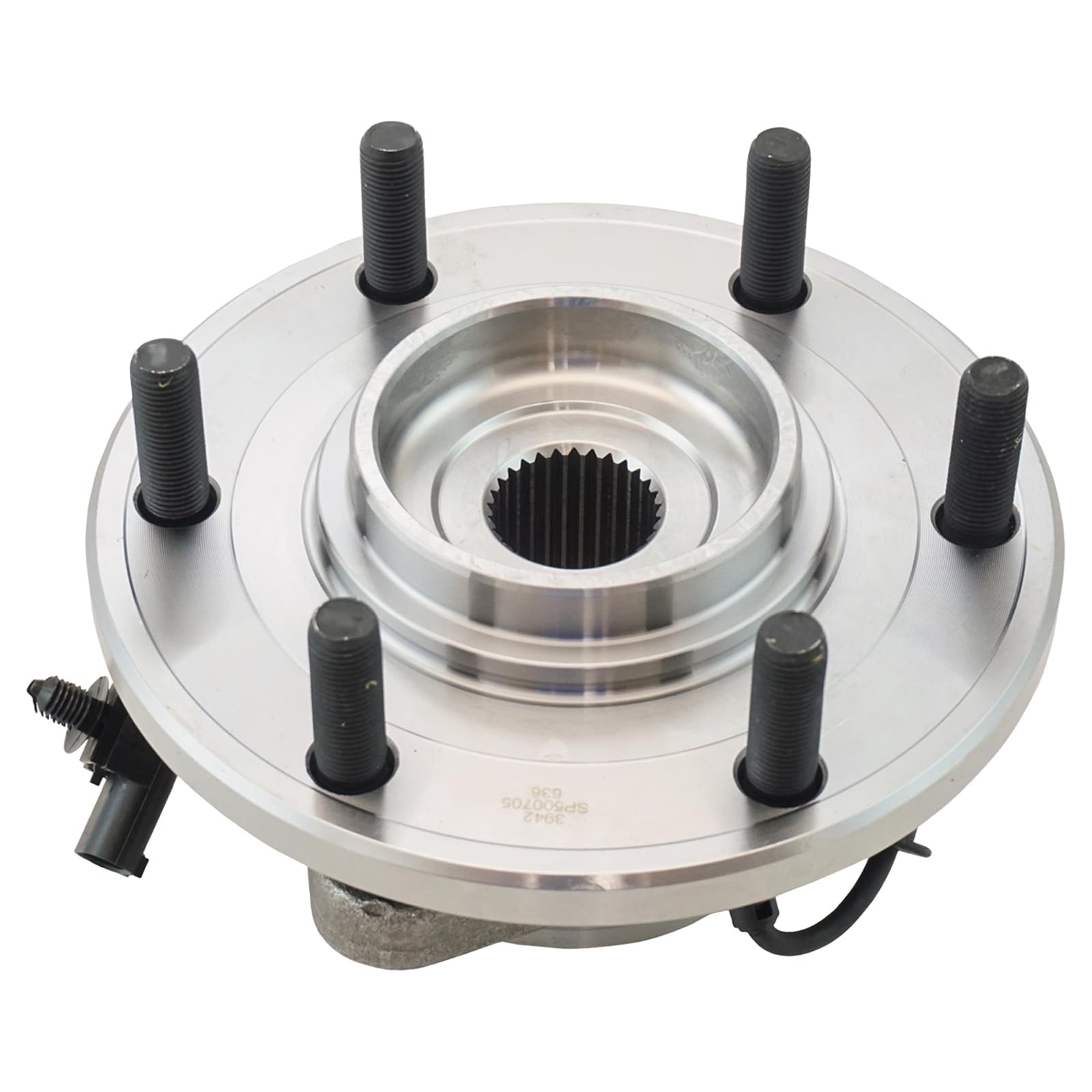 Trq Front Wheel Bearing & Hub Assembly 4Wd With Abs Sensor Compatible With 2012-2015 Nissan Armada Titan