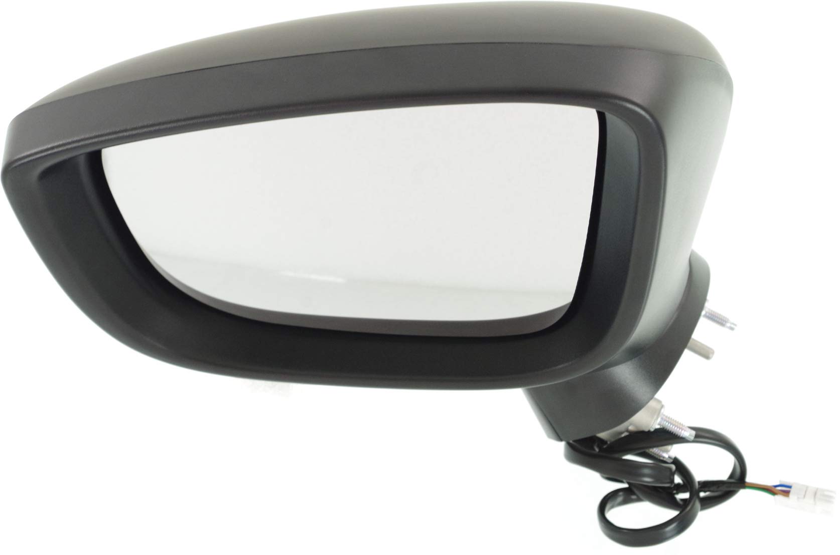 Kool Vue Driver Side Power Non-Heated Mirror For Mazda 3 3 Sport 2014-2016 With Signal Light; Without Blind Spot Monitor Paintable Sedan