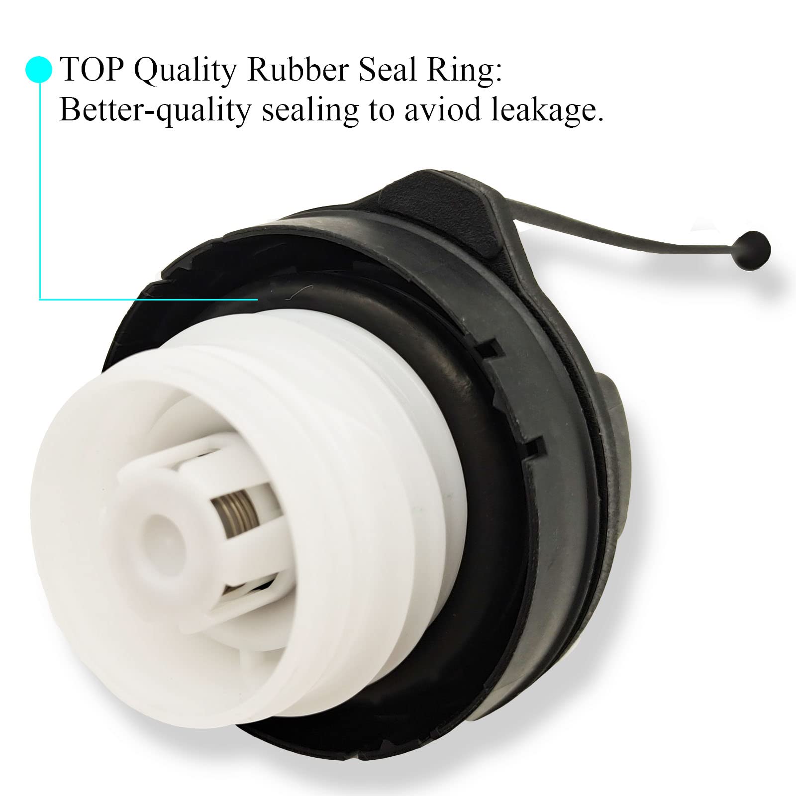 Zzcsz Gas Cap 17670-T3W-A01 Replacement Fuel Tank Gas Cap Compatible With Honda Pilot Odyssey Insight Hr-V Fit Cr-V Crosstour Civic Accord Hybrid Accord | Acura Tsx Tl Rl Rdx Mdx Ilx 17670T3Wa01