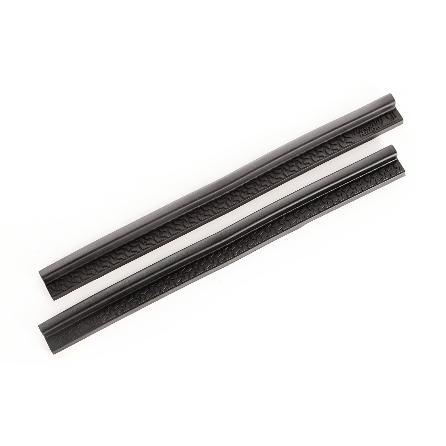Rugged Ridge All-Terrain Entry Guards For Jeep Wrangler Tj/Lj | 2-Piece Set, No Drill | Black Thermoplastic | 11216.22 | Fits 19