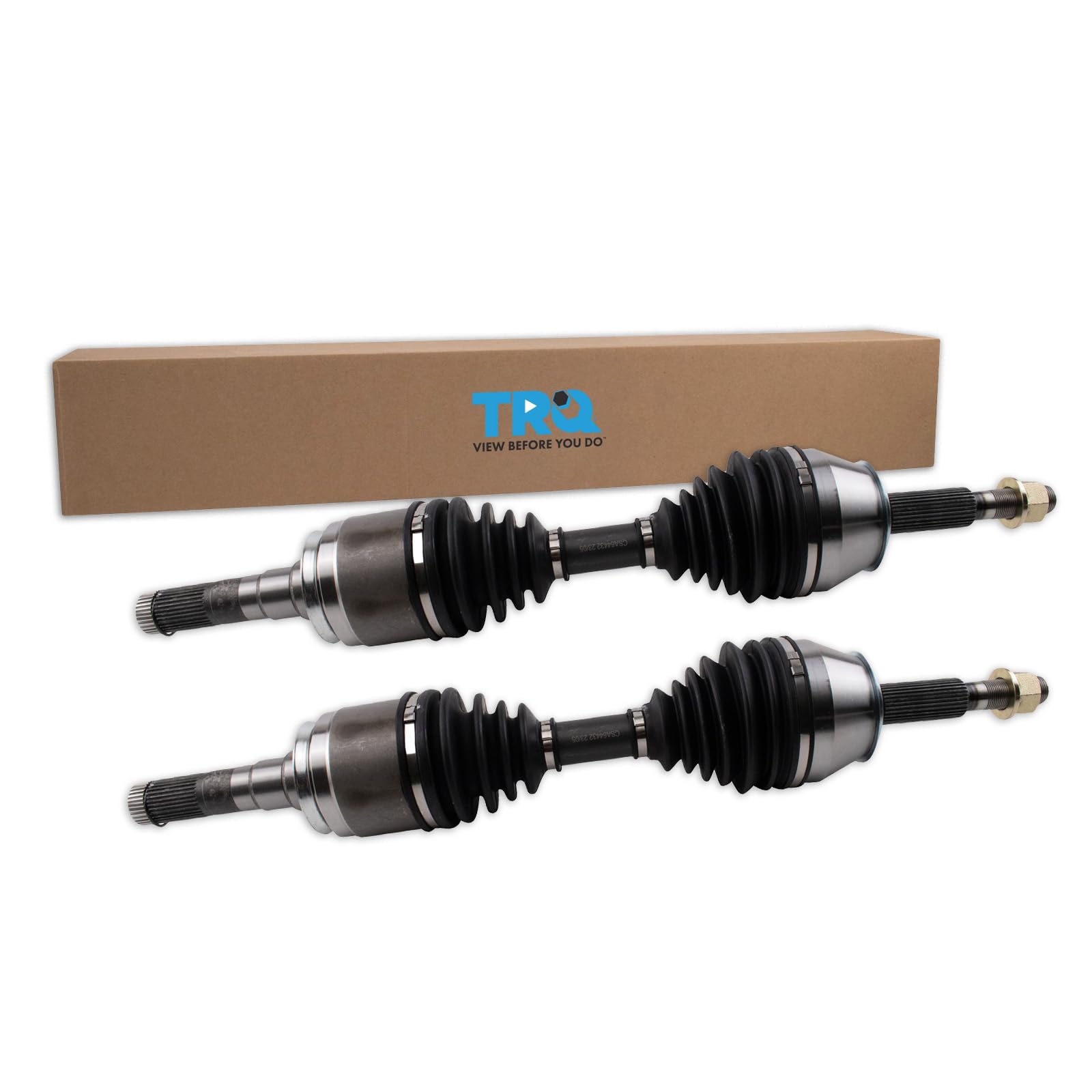 Trq Front Cv Axle Shaft Assembly Set Compatible With 2014-2016 Jeep Cherokee