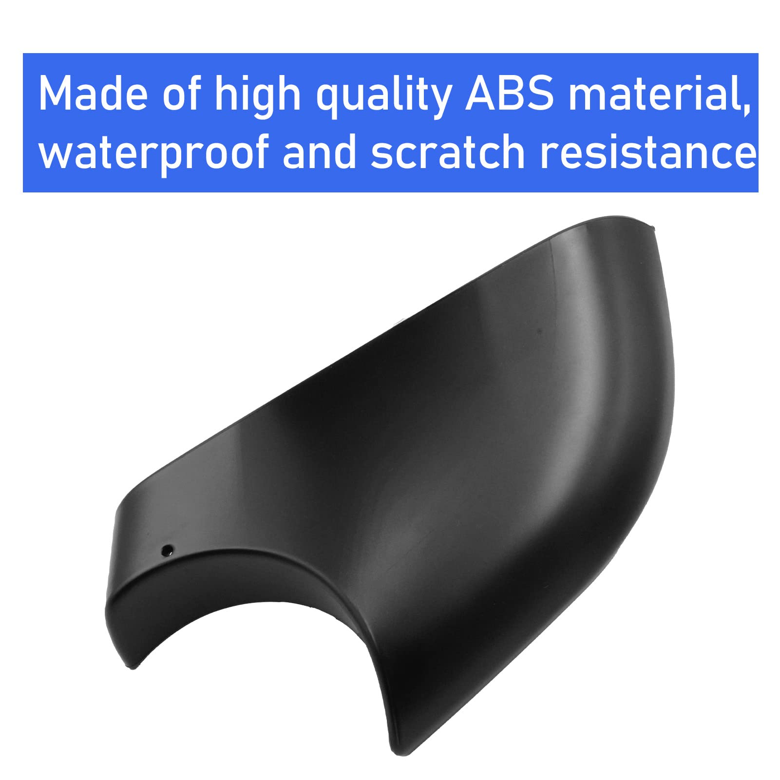 Jaronx Compatible With Tesla Model 3 Mirror Bottom Cover 2017-2024, Right Passenger Rearview Mirror Lower Base Cover, Side Mirro