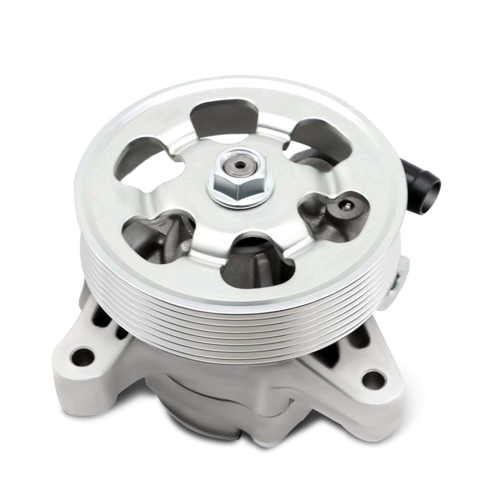 Jecoupoon 21-5341 Power Steering Pump Compatible with Accord 2003 2004 2005 2006 2007 2.4L with Pulley 96-5341 56110RAAA01