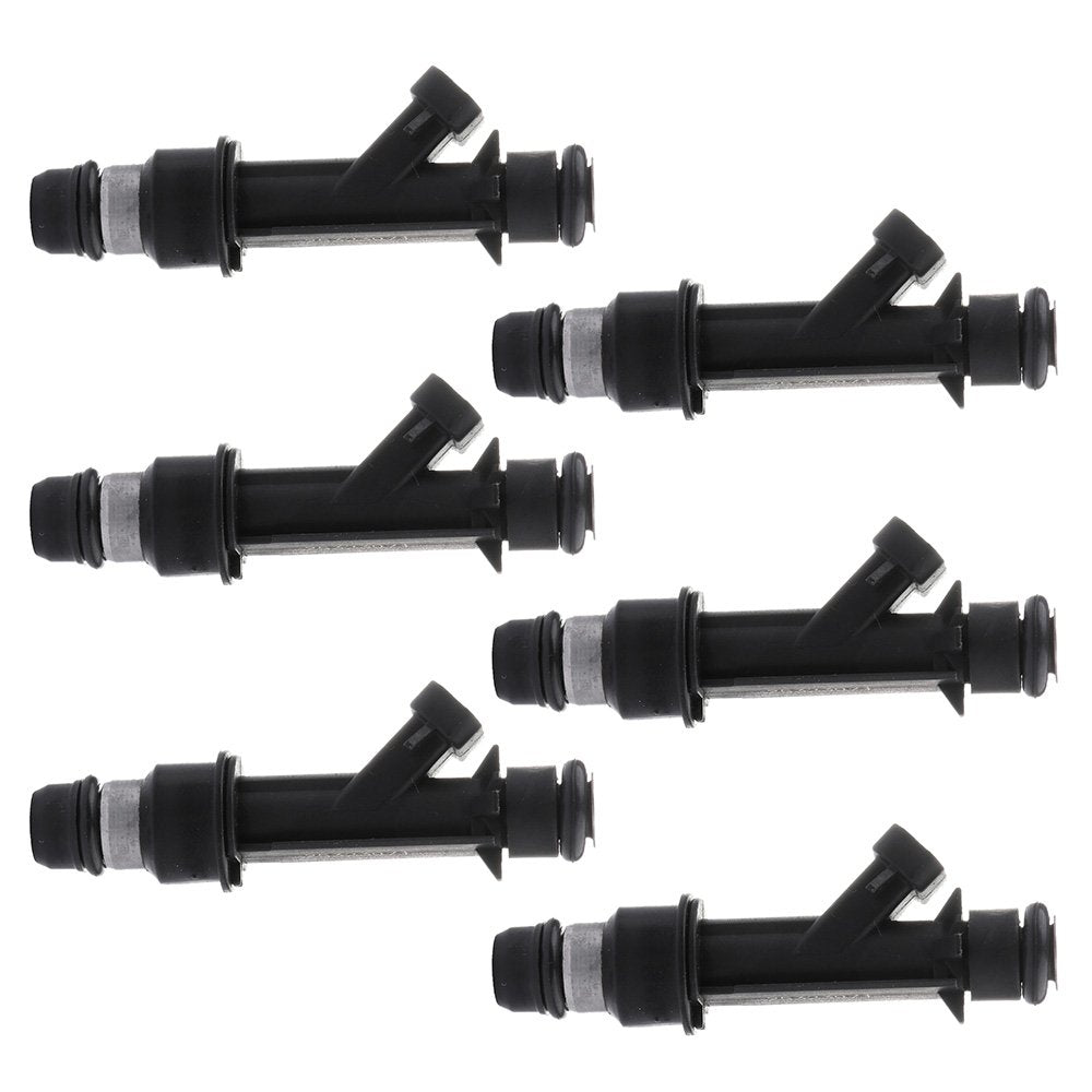 Fuel Injector Kit Scitoo 6Pcs 2 Hole 25323971 Fuel Injector Fit For 00-05 For Chevy Impala For Malibu Venture Monte Carlo For Buick Century Rendezvous For Oldsmobile Alero Silhouette