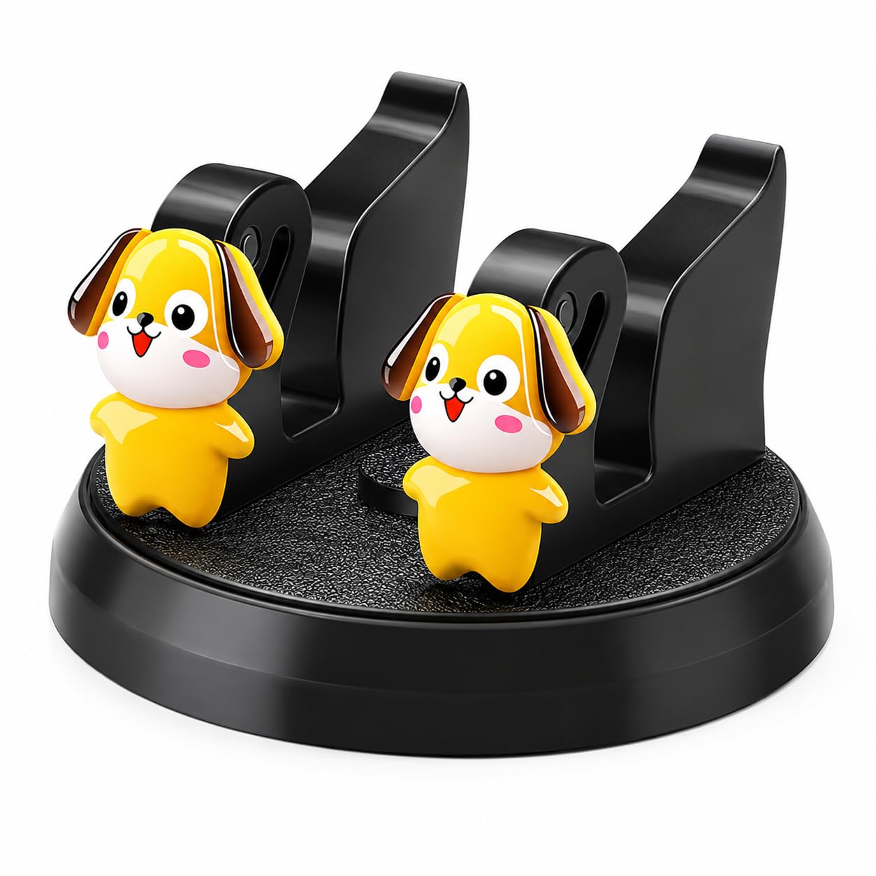 Purnam Dashboard & Windshield Car Mobile Holder | 360 Rotatable Phone Mount | Washable Nano Gel Adhesive | Stable Hold | Univers