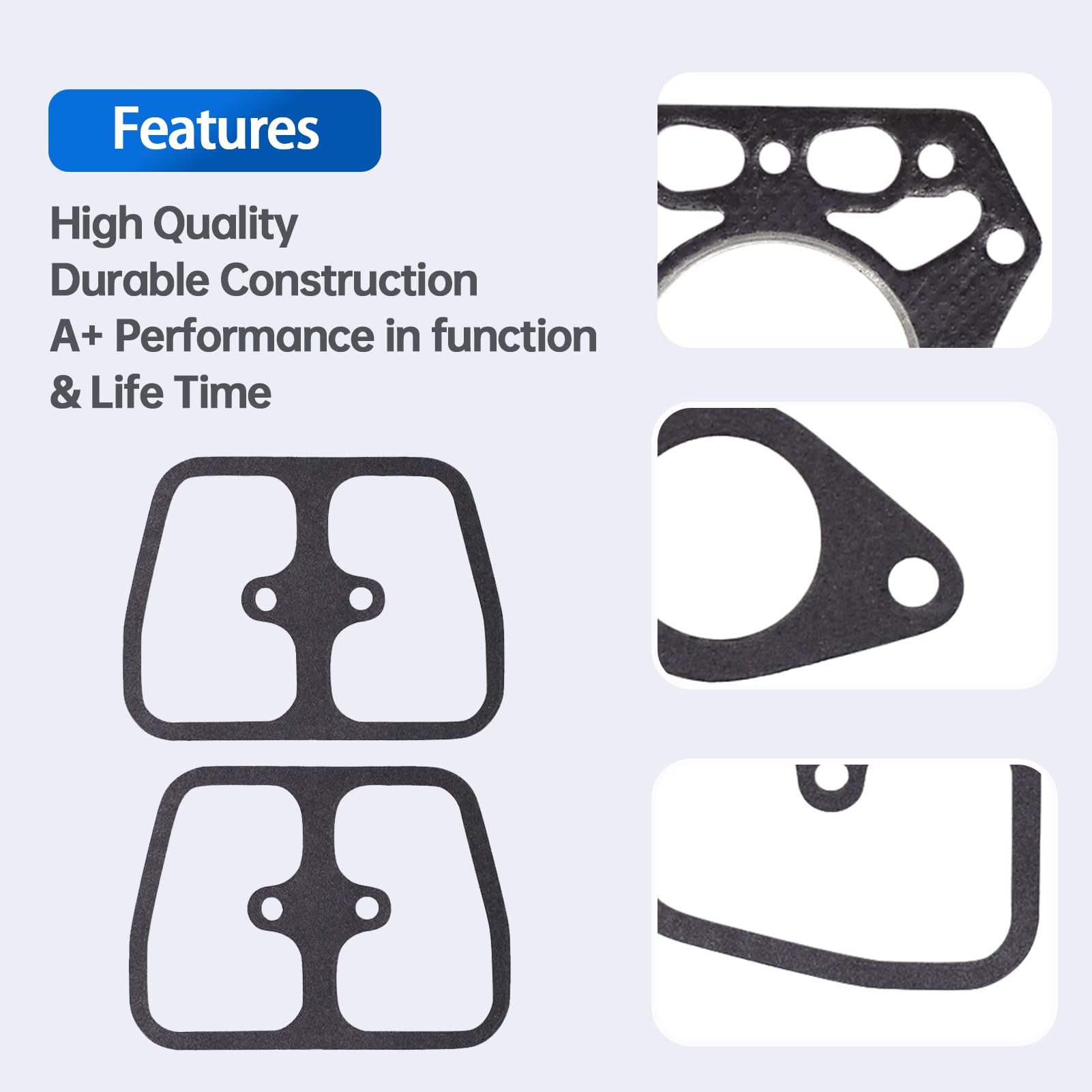 Gaskets Kit For Kawasaki Fh680V Fh721V Engine 22-25Hp Replaces 11004-7006 11060-7013 11060-7016 11060-7011