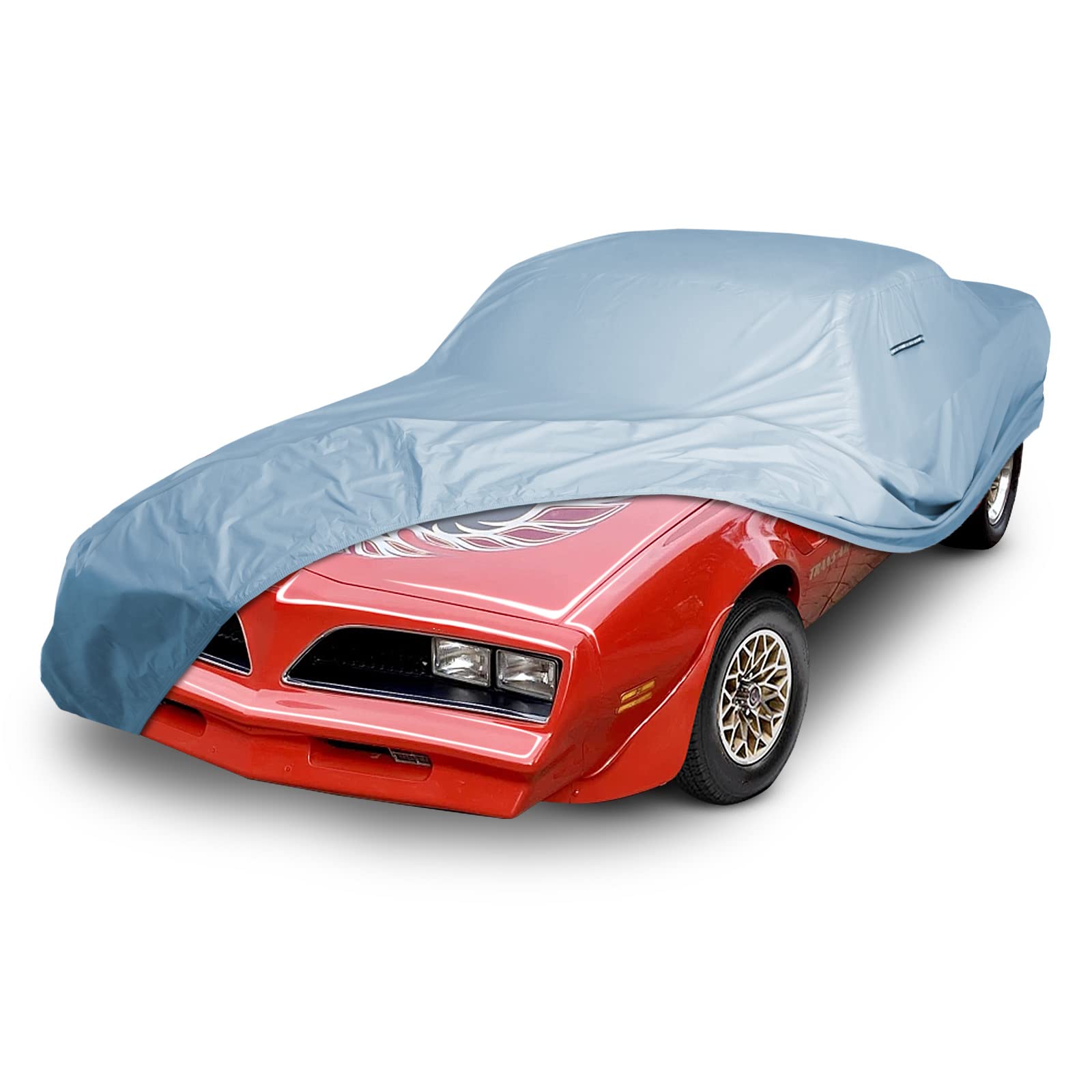 Icarcover Custom Car Cover For Pontiac Trans Am, Waterproof All Weather Rain Snow Uv Sun Hail Protector For Automobiles, Automot