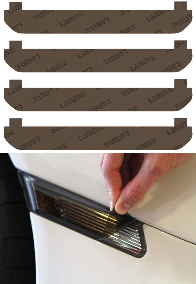 Lamin-X Custom Fit Smoked Side Fender Marker Covers For Gmc Sierra 2500, 3500 (2 WBCARB08D3RQCJF