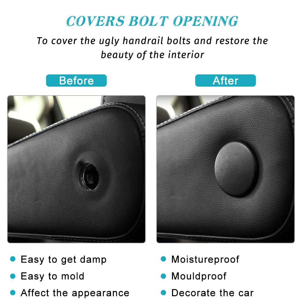 YIENAKFUN Armrest Cover Cap for 07-19 Chevy Tahoe Suburban Yukon Cadillac Escalade Seat Parts Replacement OEM GM 15279690 Rear B