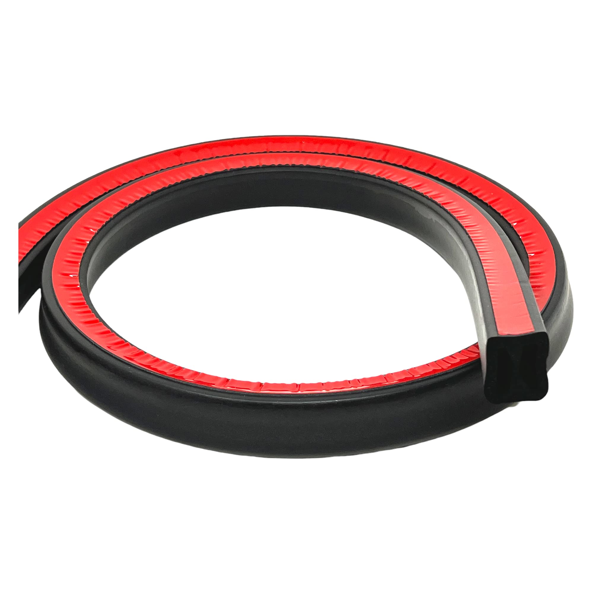 ESI Front Rail Seal XL 5 1/2' EPDM Rubber for Truck Caps-Fills a Height Gap from .488'' to 1''