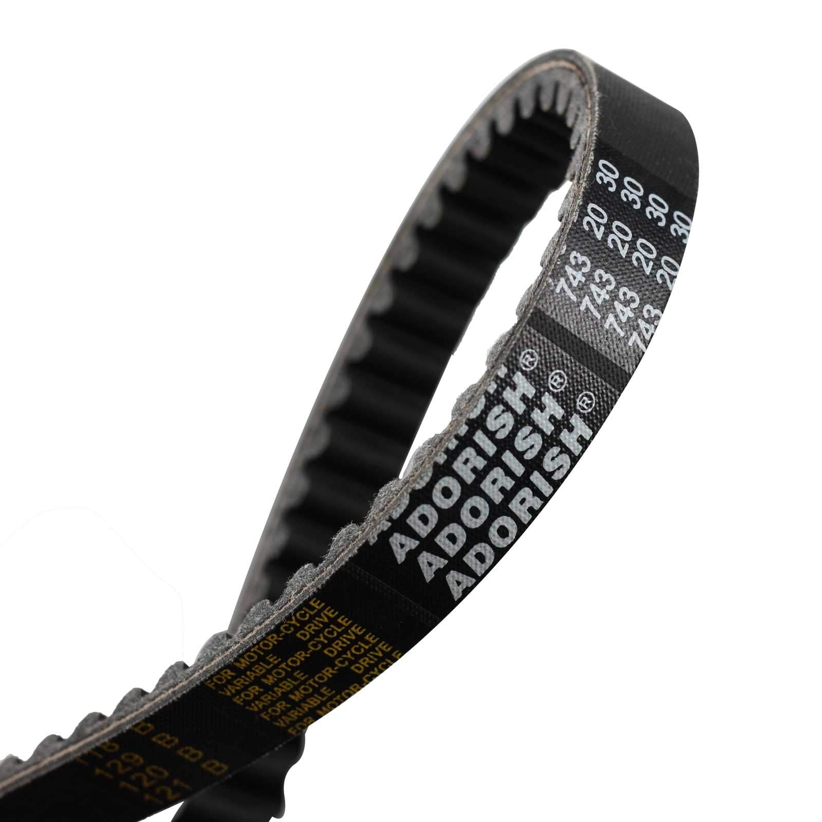Cvt Drive Belt Compatible With Gy6 125Cc 150Cc 52Qmi 157Qmj Short Case Engine Scooter Moped Atv Go Kart 743 20 30 (Pack Of 1)