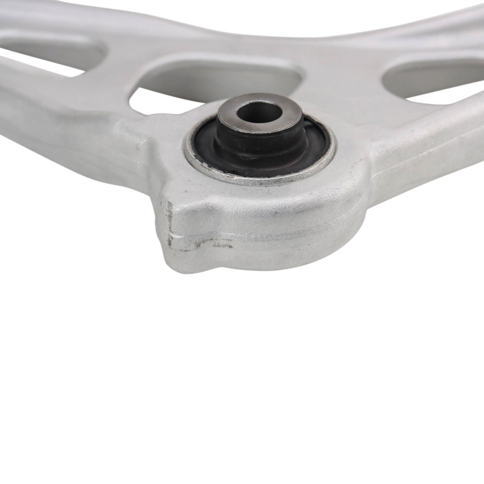 TRQ Front Left Lower Control Arm with Ball Joint, Aluminum, Compatible with 2019-2023 Nissan Altima, Silver, Model PSA40714