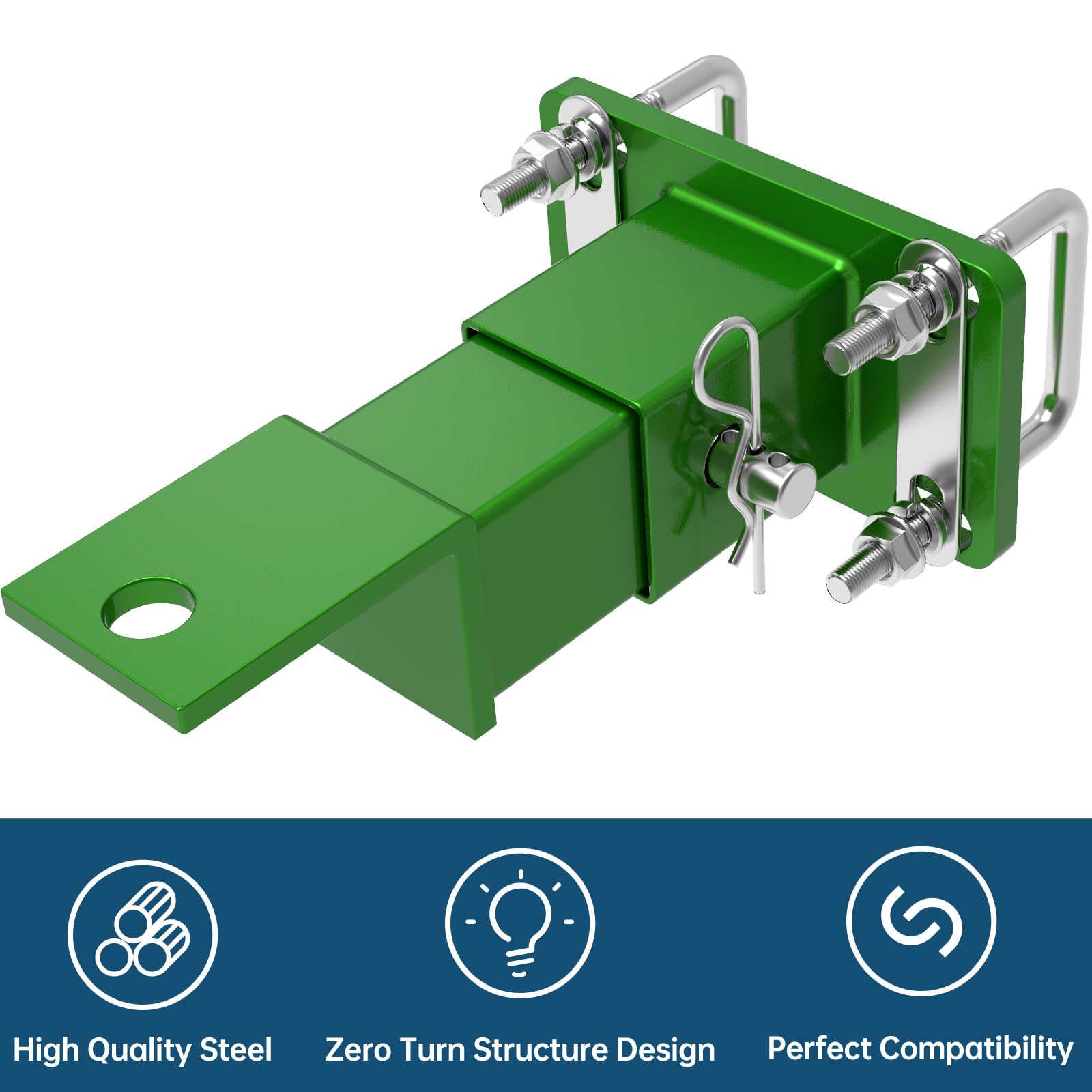 Irenporu Zero Turn Lawn Mower Hitch Rear Compatible With John Deere Rear Gas Z Trak Z224 Z225 Z245 Z425 Z445 Z465 & Z910 Z920 Z9