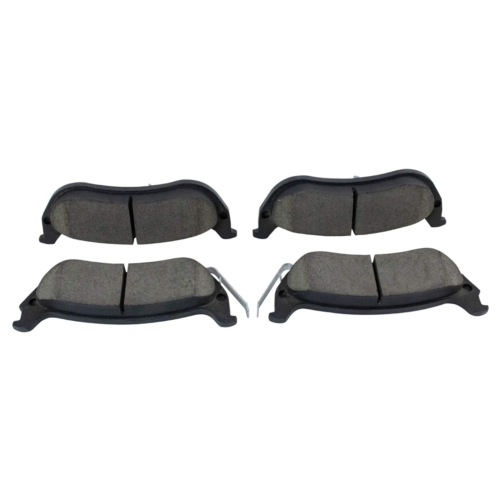 TRQ Rear Brake Pads Ceramic Compatible with 2004-2008 Chrysler Pacifica
