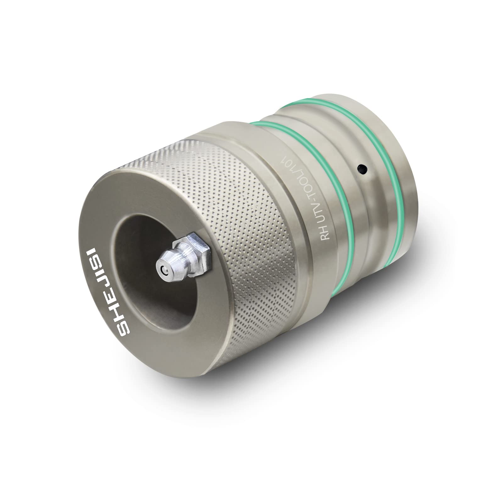 Shejisi 44Mm*40Mm*39Mm Utv Wheel Bearing Greaser,Wear-Resistant Coating, Groove Design Makes It Easier To Inject Grease,For Pola