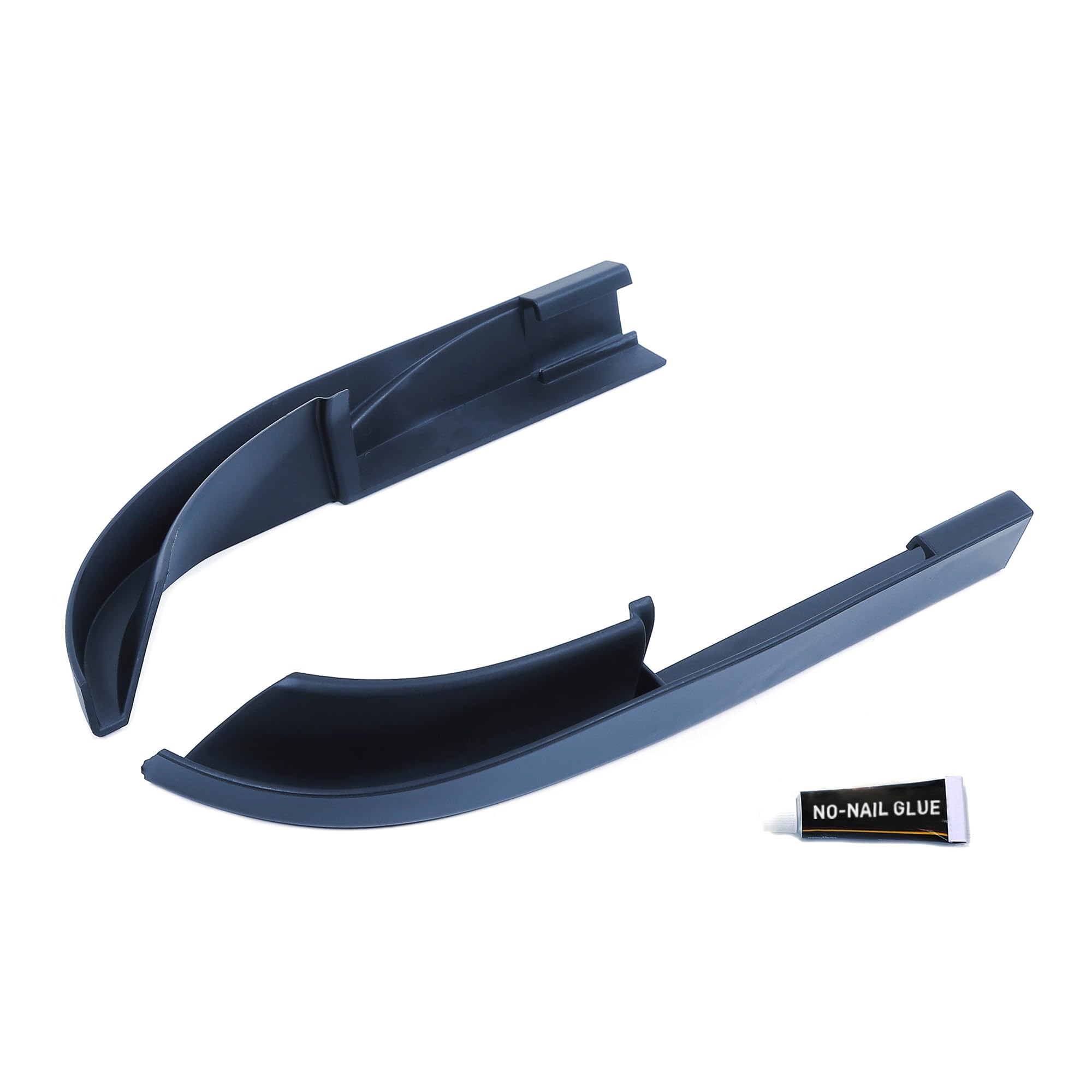 Savadicar Upgraded Version Rain Gutter Extensions, Roof Hard-Top ABS Rain Groove Diverter, Rainwater Deflector Compatible with 2