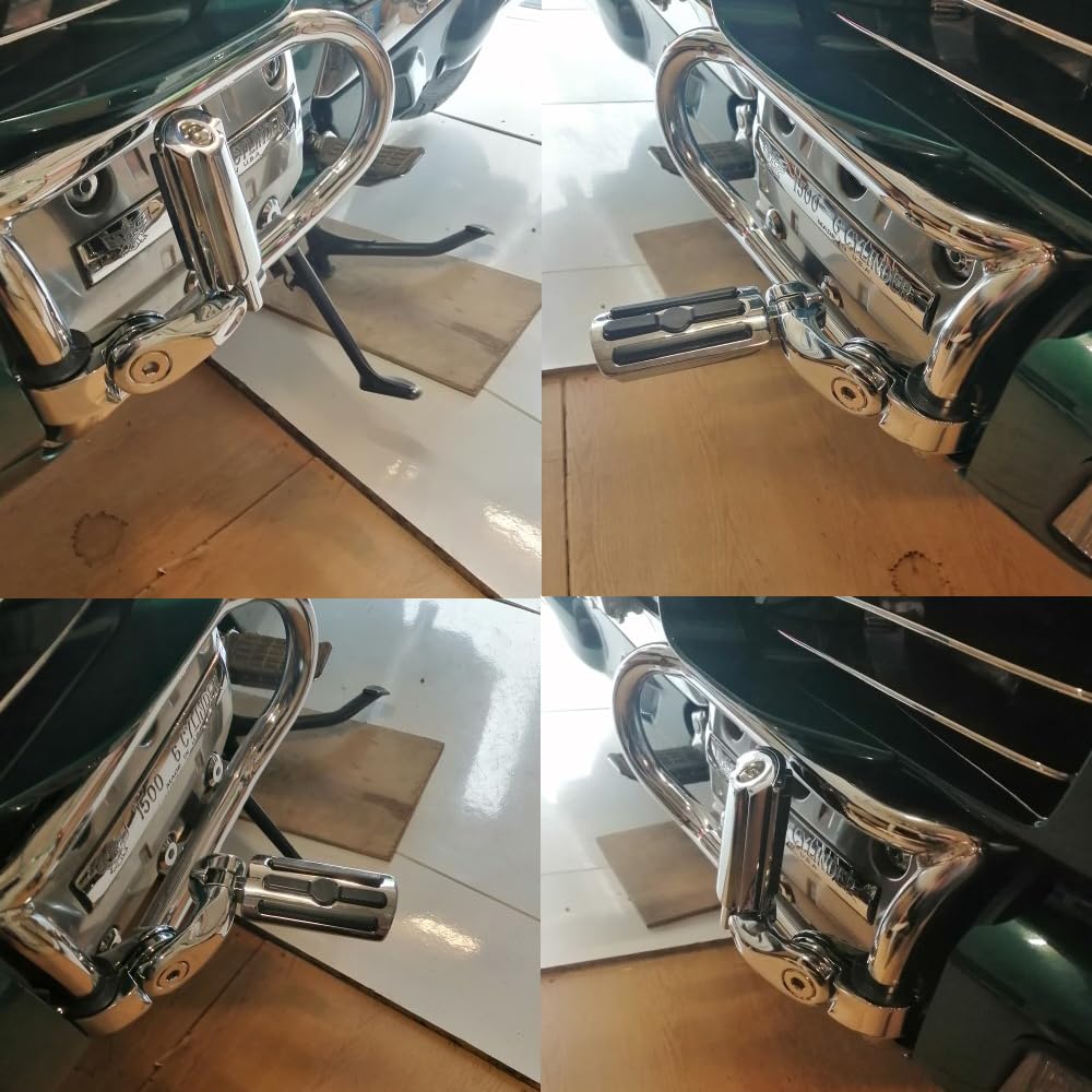 Motorcycle 1.25' 32Mm Highway Footpegs Highway Pegs Foot Peg For Softail Sportster Electra Road Glide Road King Street Glide