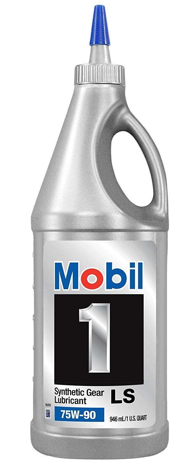 Mobil 1 104361 75W-90 Synthetic Gear Lube - 1 Quart (Pack Of 2)