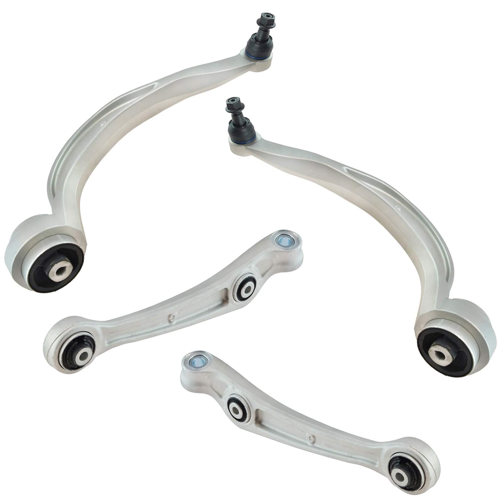 TRQ Front Lower Control Arm with Ball Joint Set Compatible with 2012-2016 Audi A4 A4 Quattro 2013-2014 A5 2013-2017 A5 Quattro 2