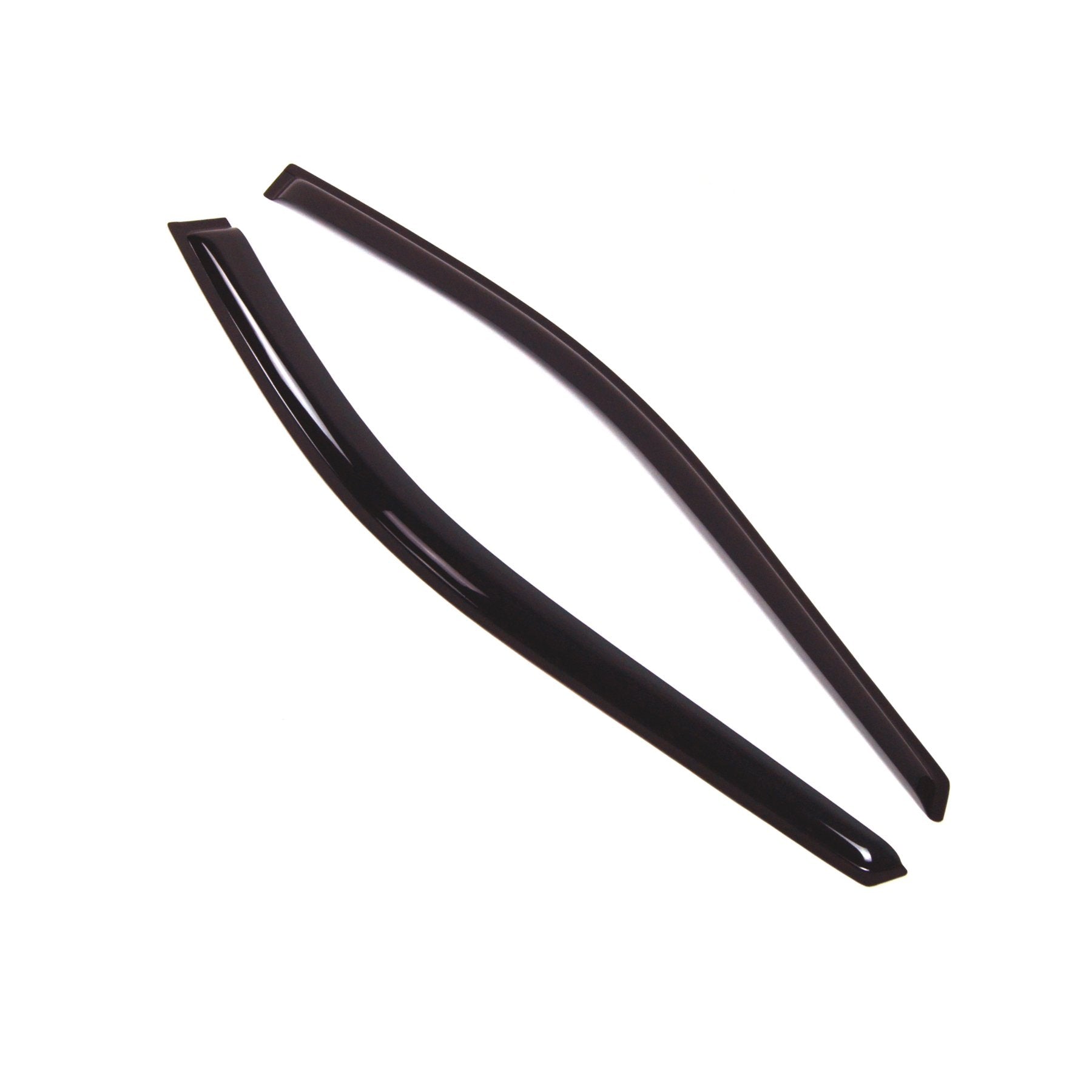 Tuningpros Outside Mount Window Vent Visors Rain Guards Compatible With Dodge Caravan 1996-2007 | Side Window Wind Deflectors Ra