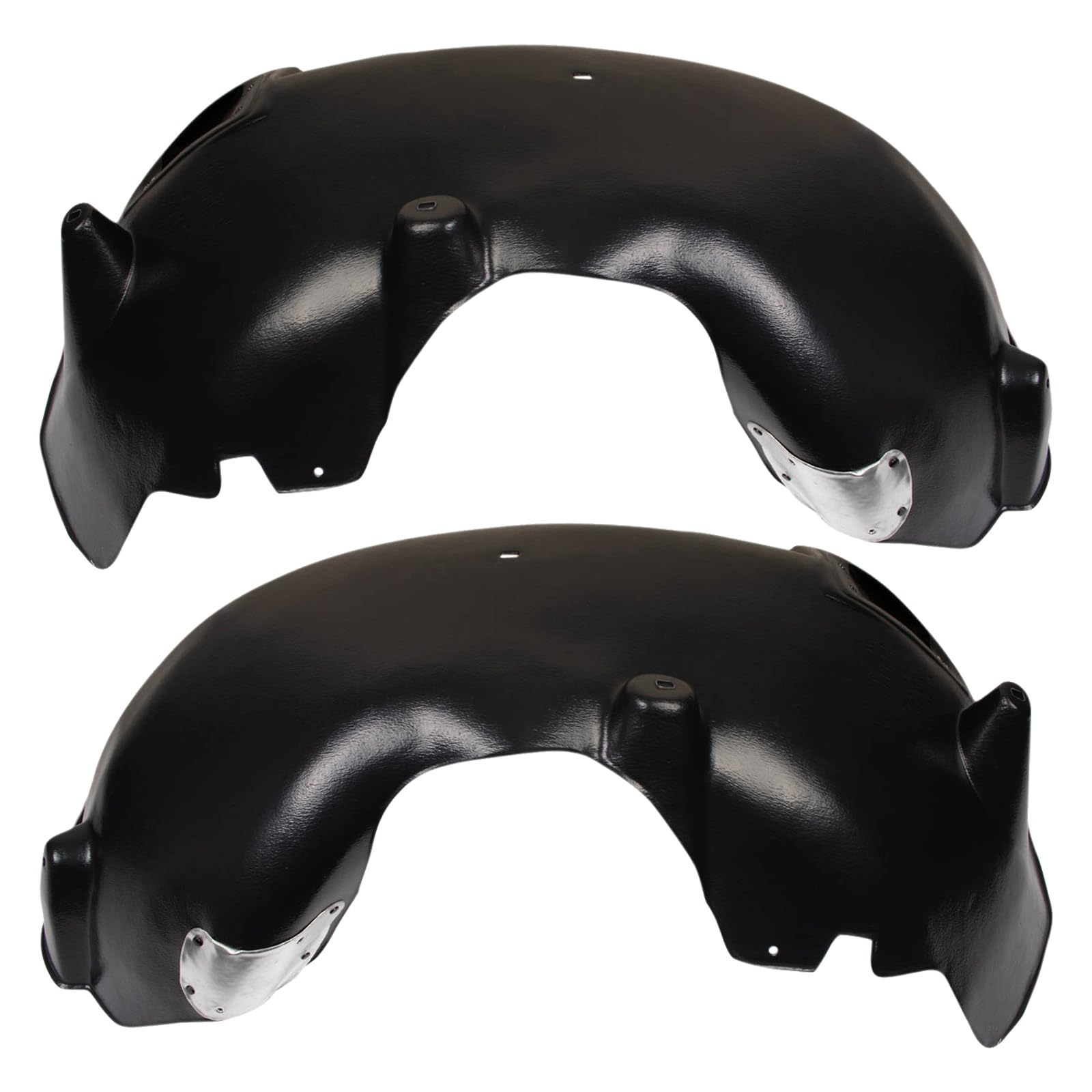 Trq Front Inner Fender Liner Set Compatible With 2004-2006 Dodge Durango Ch1250123 Ch1251123