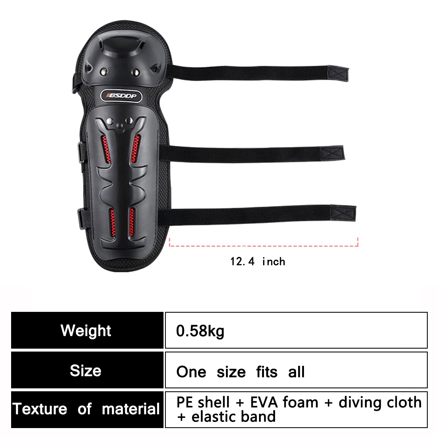 Muydz 4Pcs Knee And Elbow Pads With Adjustable Protection Gear For Men And Women Motorcycles Skate Motocross Extreme Sports
