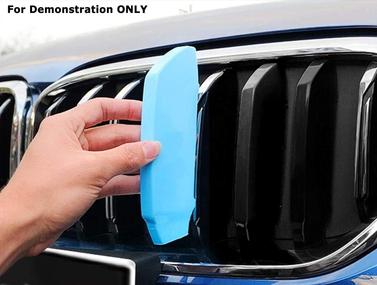 Ijdmtoy Exact Fit ///M-Colored Grille Insert Trims Compatible With Bmw F30 F31 3 Series 320I 328I 330I 335I 340I M-Performance B