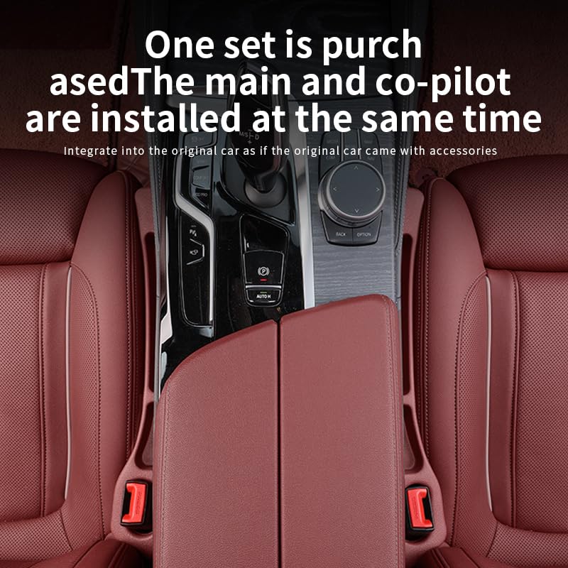 Mtverver 2Pcs Car Seat Gap Filler Organizer With Phone Holder,[Upgrade Version] Car Seat Gap Organizer For Prevent Falling,Essen