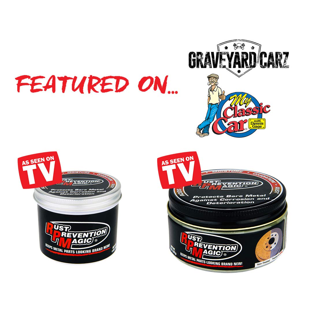 Rust Prevention Magic (Rpm) – Award Winning & Lab Certified – Stop Rust Before It Can Start! – Corrosion Inhibitor – Best Resistance Against Acids, Moisture & More! – Made In Usa – 8 Oz