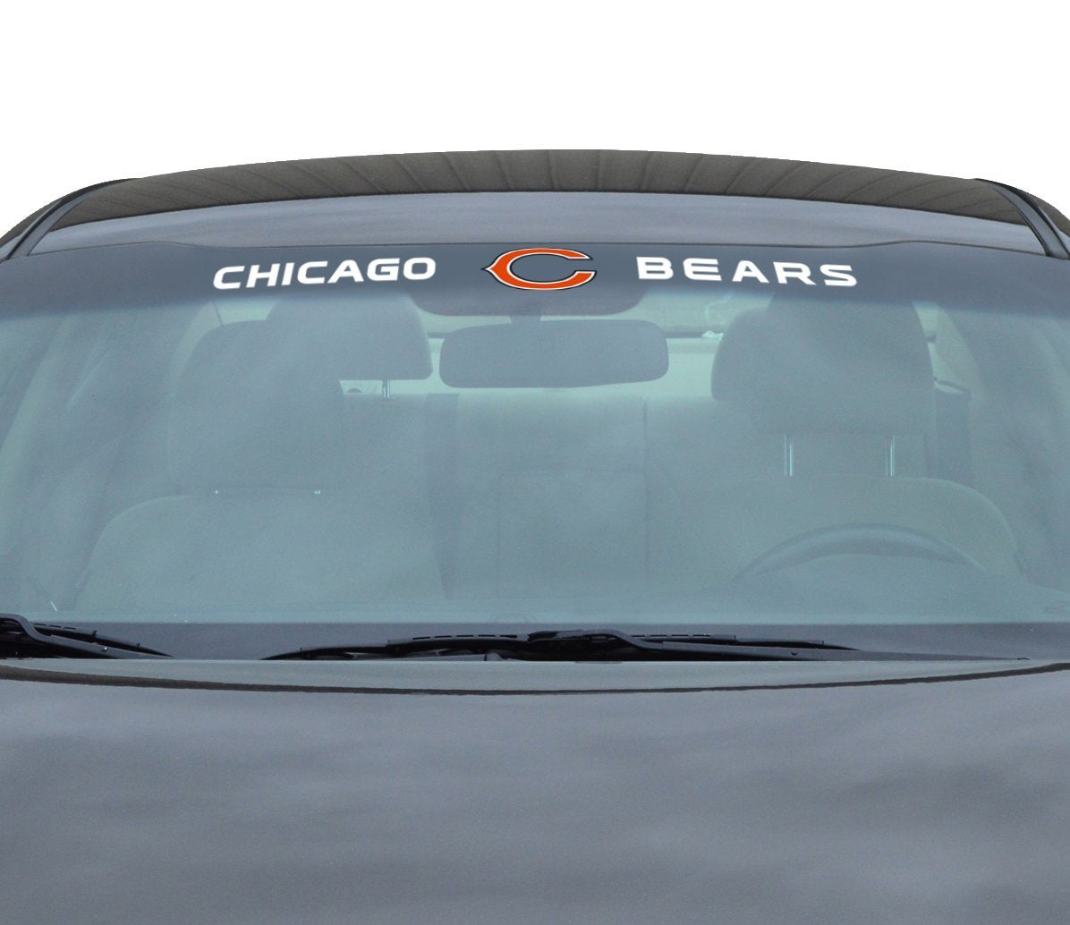FANMATS NFL - Chicago Bears Sun Stripe Windshield Decal 3.25 in. x 34 in.