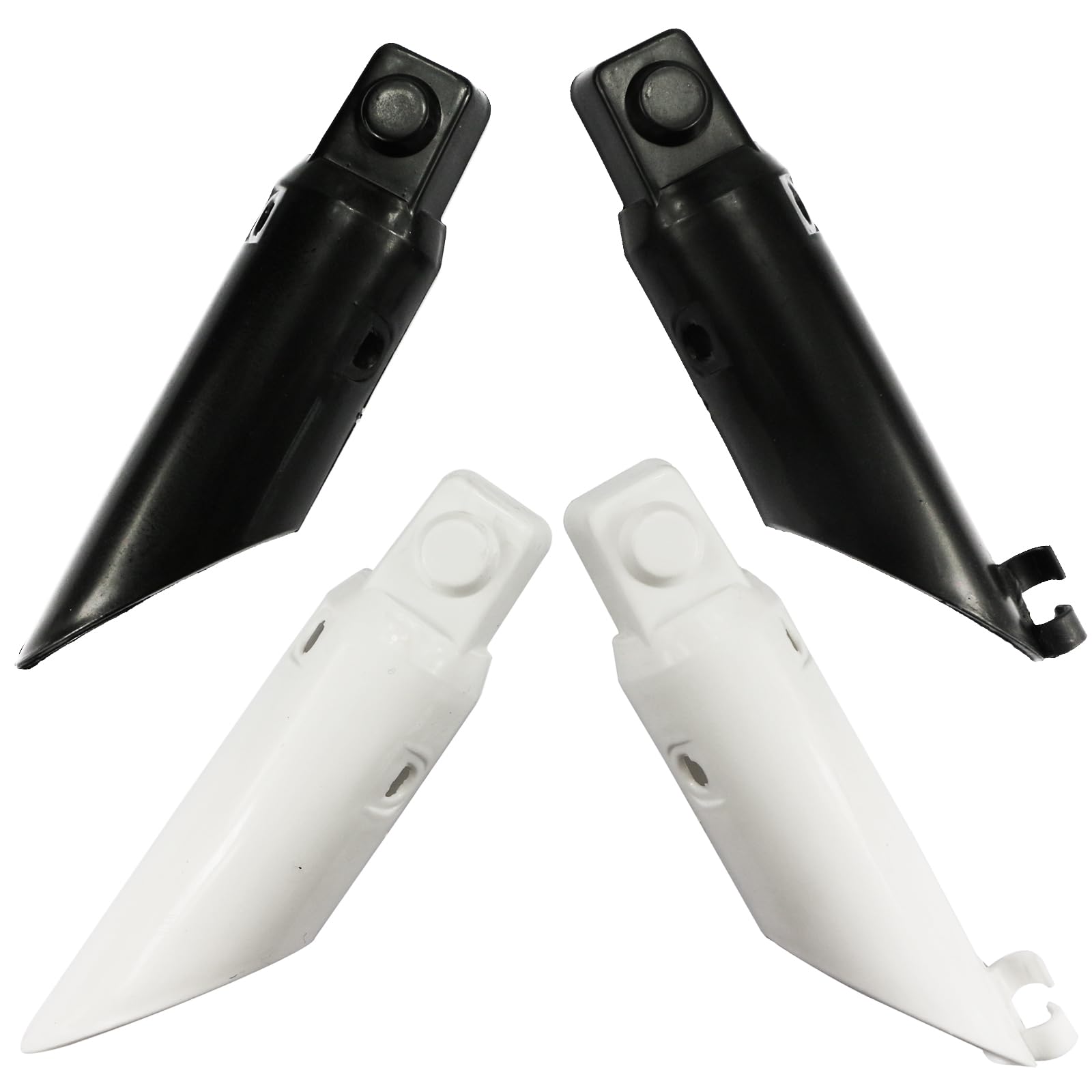 PRO BAT Plastic Fork Suspension Guard Cover for CRF50 XR50 Dirt Bike, Black