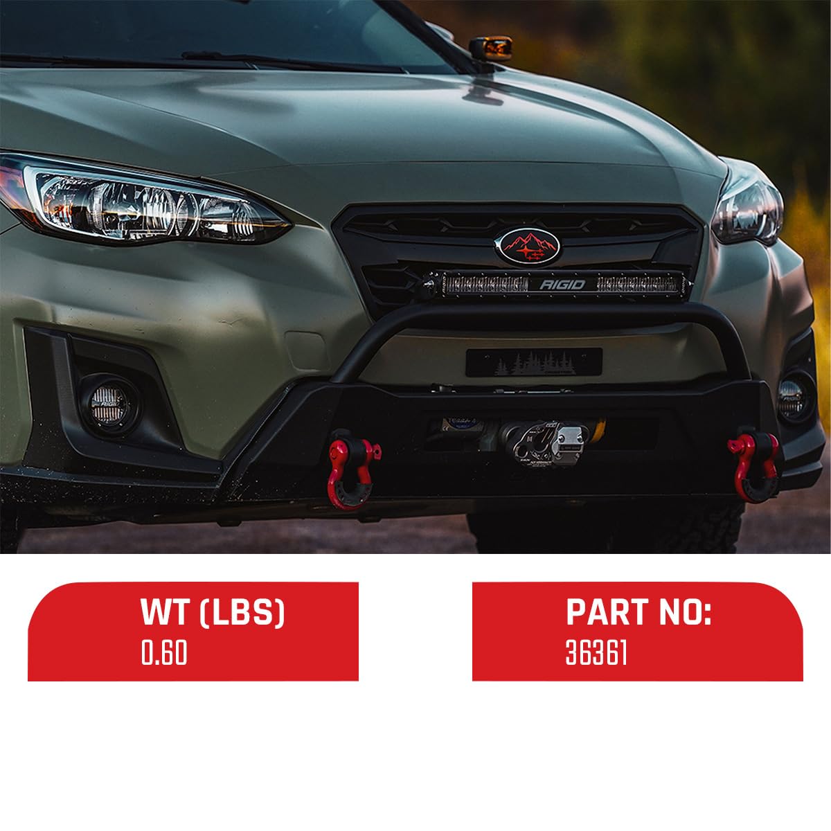 Rigid Industries - Wiring Harness For Sae 360 Series: Light Mount Accessories (36361)