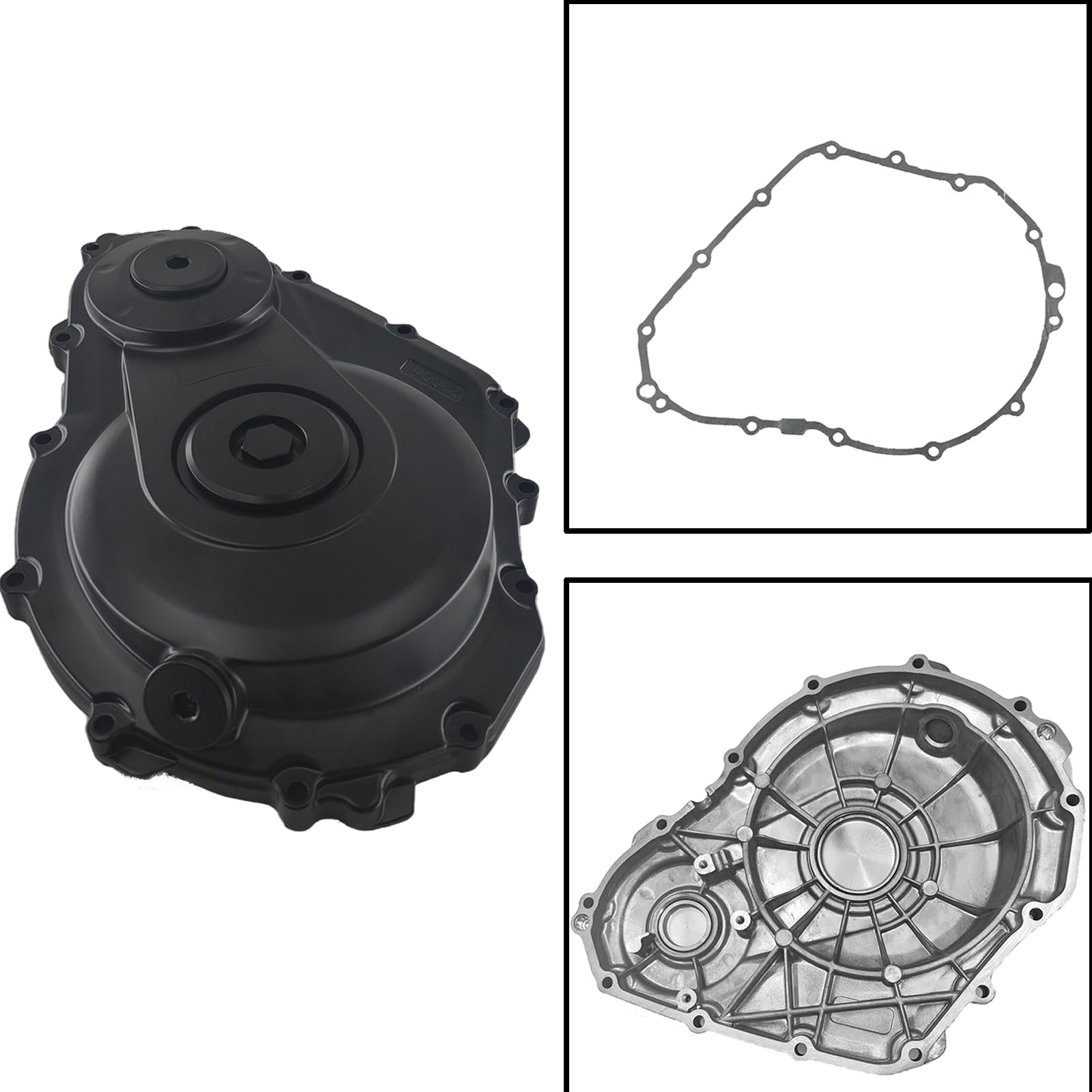 VPZMT Engine Stator Crankcase Cover for 2008-2024 suzuki GSXR600/GSXR750, Replace#11341-37H00-000 (Case Cover-3)