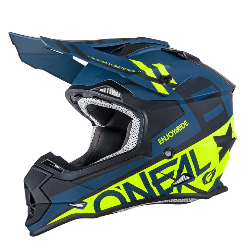 O'Neal - 0200-215 Unisex-Adult Off-Road Style 2Series Helmet Spyde Black/Hi-Viz Xl