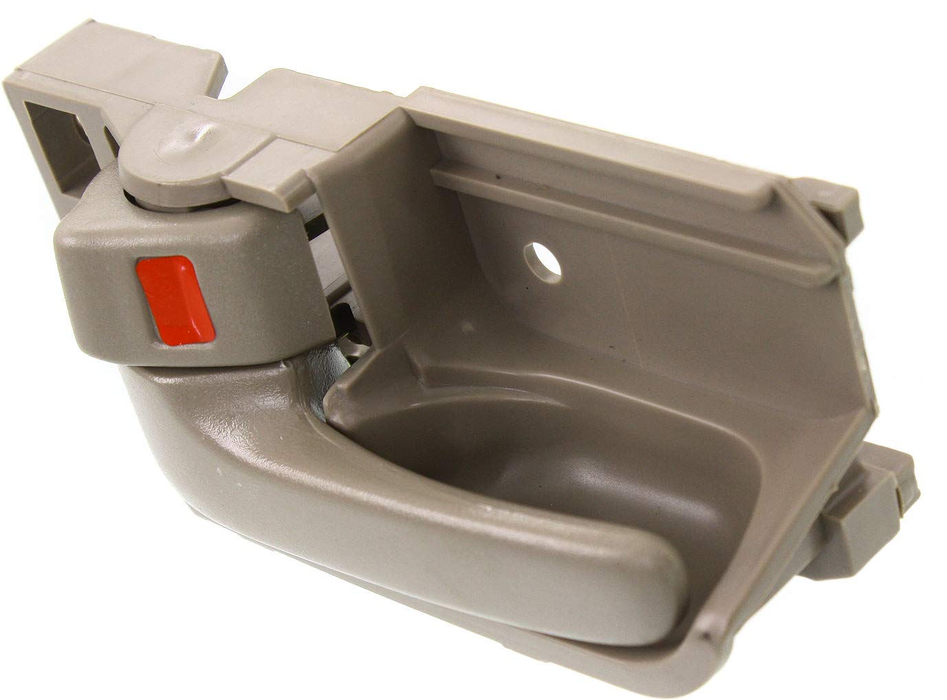 Evan Fischer Interior Door Handle Compatible with Corolla/Matrix 03-08 / Tacoma 05-12 Front OR Rear LH Inside Beige (Bone) Plastic