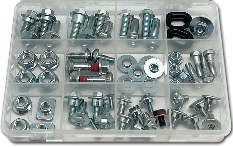 Specbolt Crf Essentials Track & Trail Bolt Kit Fits: All Honda Crf150R Crf250R Crf450R Kick Start Seat Subframe Fenders Brake Rotors Sprocket Fork Guards And Much More