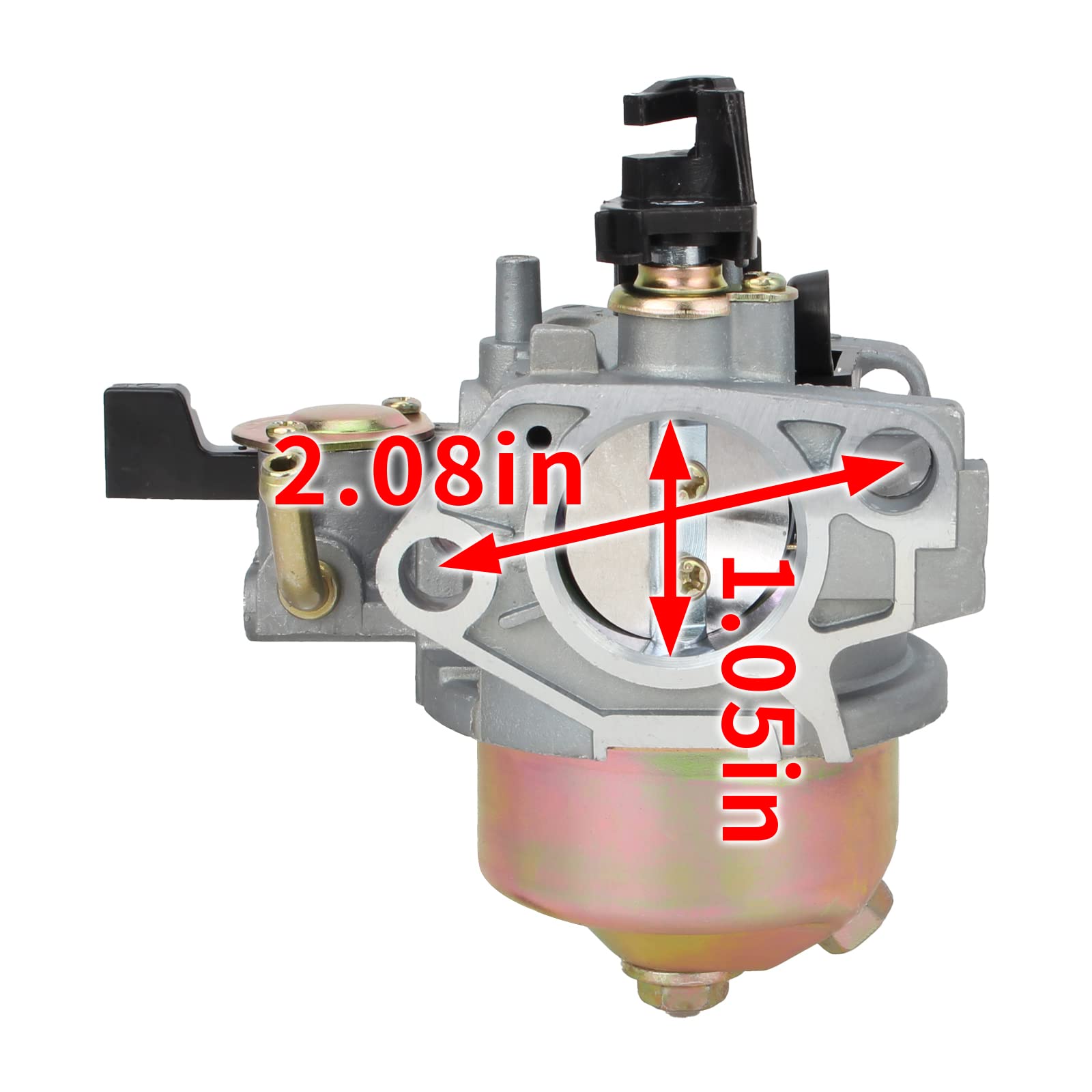 partszen Carburetor for Harbor Freight Predator 420cc 301cc 56101 67853 69784 Compressor Greyhound 66492 66555 LF182FD LF188FD H