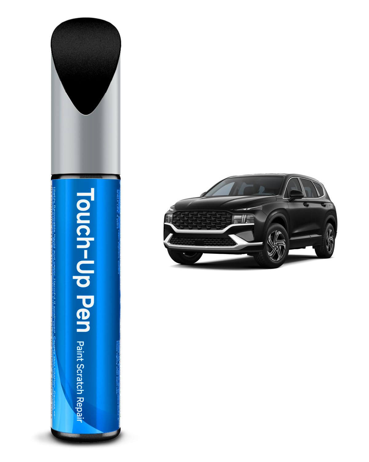 Becketts Black(RB5) Touch Up Paint Compatible with Hyundai Exact Match Touch Up Paint Car Scratch Repair