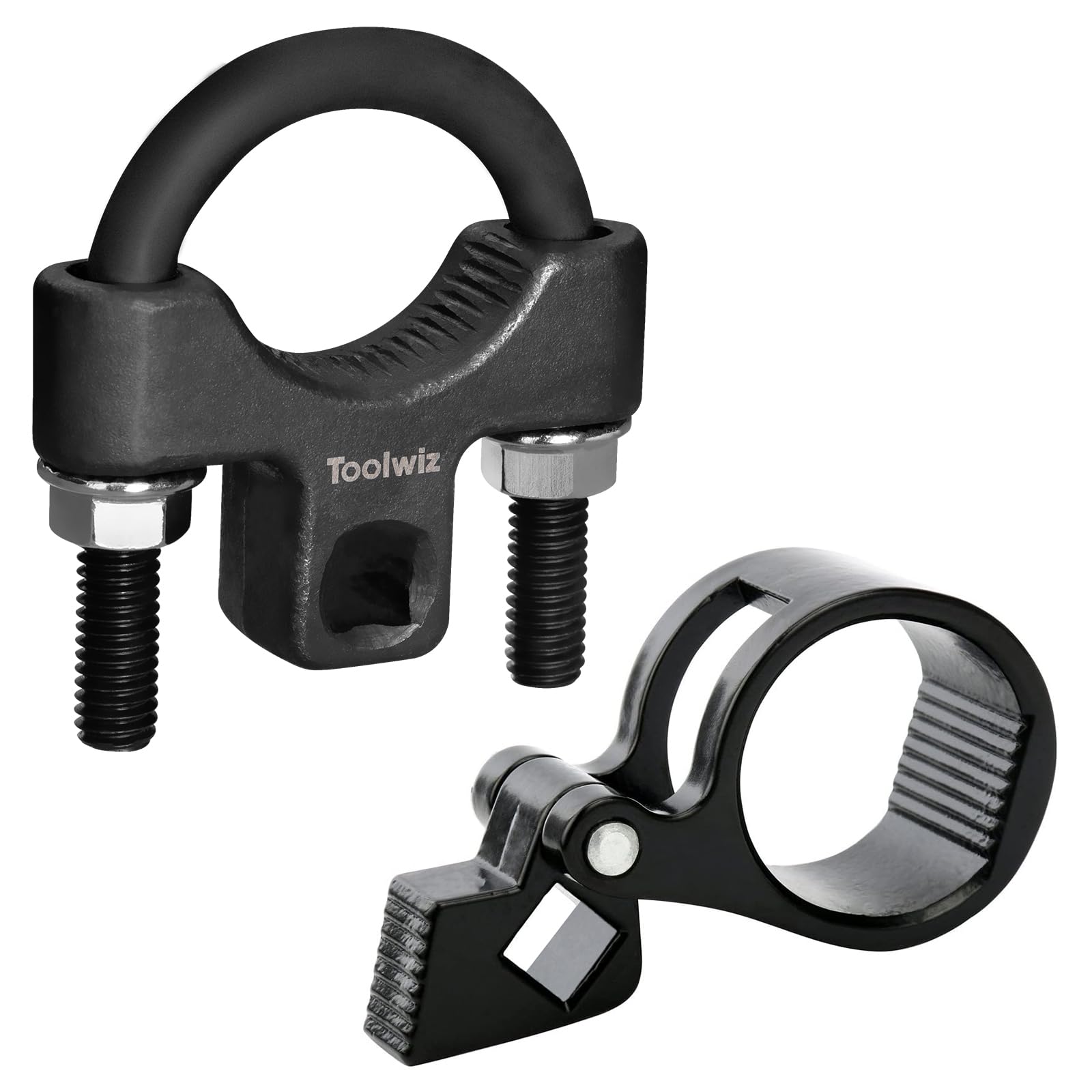 Toolwiz Inner Tie Rod Removal Tool Kit, 3/8 Universal Low Profile Tool and Inner Tie Rod Hex Wrench Repair Remover 27-42mm End