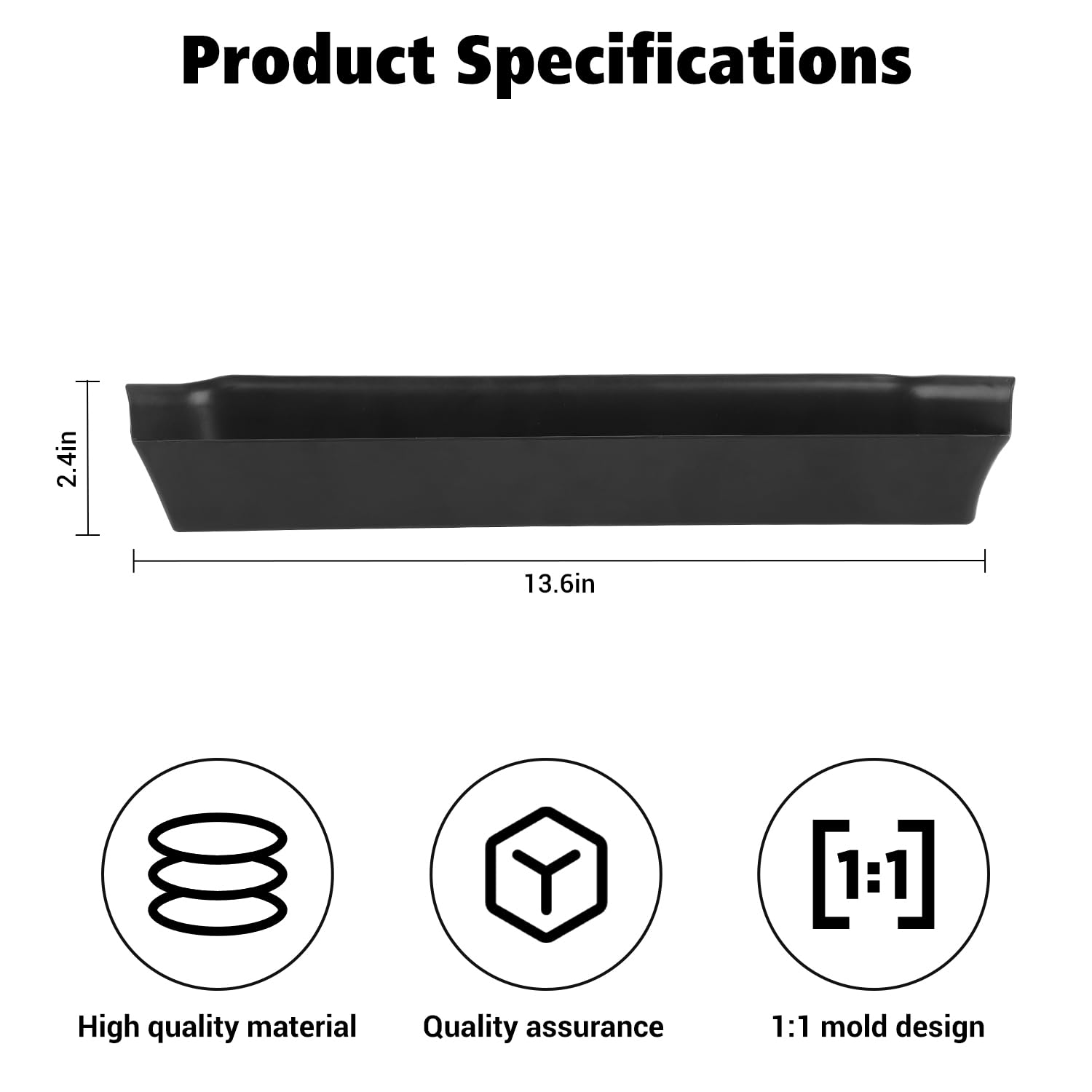 Voodonala For Jeep Jl Jlu 2024+ Grabtray Passenger Tray Organizer Grab Handle Storage Box For Jeep Wrangler Jl Jlu 2024+ Gladiat