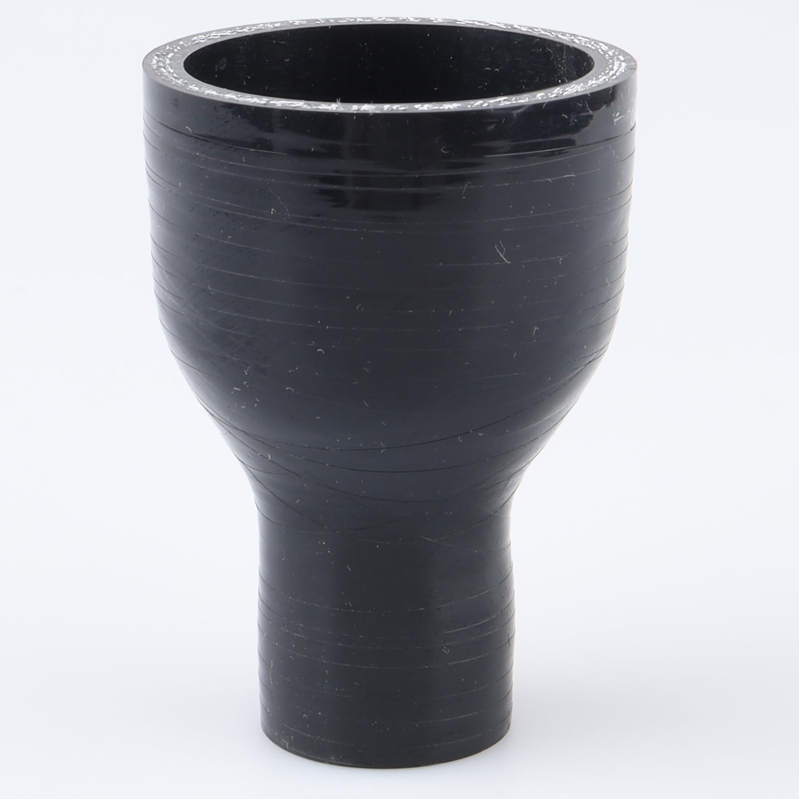 Ac Performance Id 1.75'' To 3/4'' (45Mm To 19Mm) Silicone Hose Straight Reducer 3-Ply Reinforced Black, 3'' Length