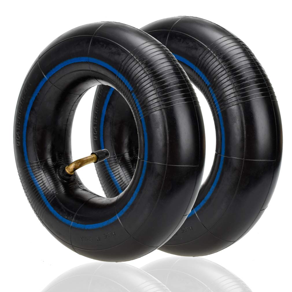 HIAORS 2Pcs Inner Tube 2.80/2.50-4 280/250-4 2.80-4 2.50-4 280-4 250-4 Tire Bent Metal Valve TR87 for Razor E300 Mobility Choppe
