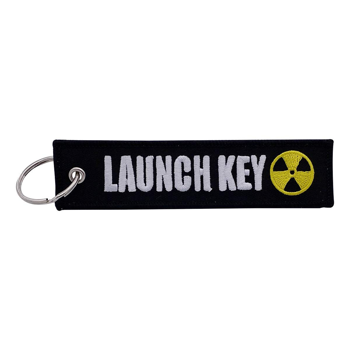 Boostnatics Keychain Tag For Motorcycles, Scooters, Bike, Cars, Backpacks, Gifts, & More (Launch Key (Black))