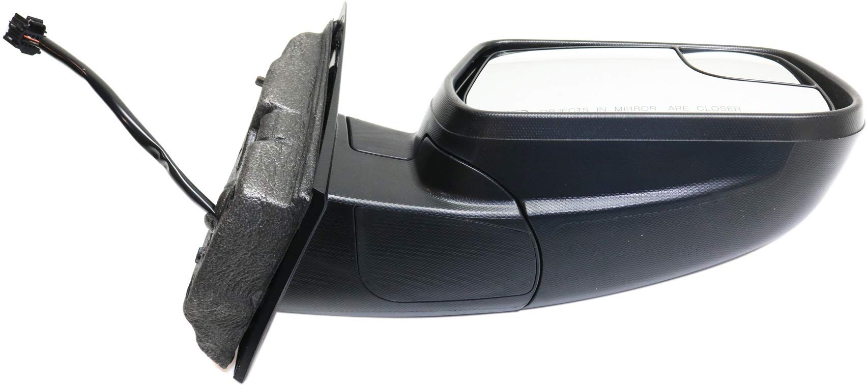 Kool Vue Passenger Side Power Heated Mirror for Chevrolet Equinox GMC Terrain 2010-2017 With Spotter Glass;; Without Memory Paintable Standard On 12-14, Will Fit 10-11 & 15-17 Models