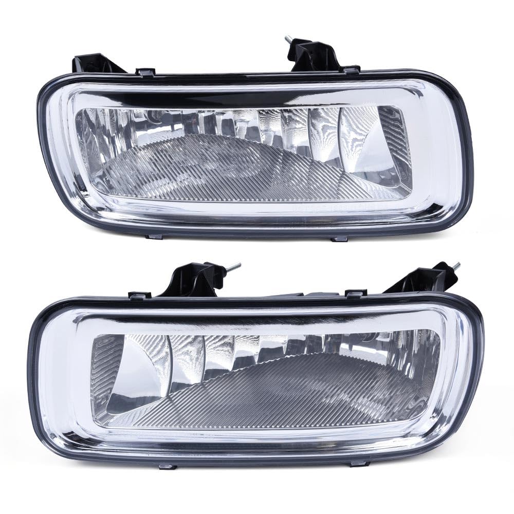 G-Plus Fog Lights Lamp Set Compatible With Ford F150 2004-2006/ Compatible With Lincoln Mark Lt 2006 Driver Left And Passenger R
