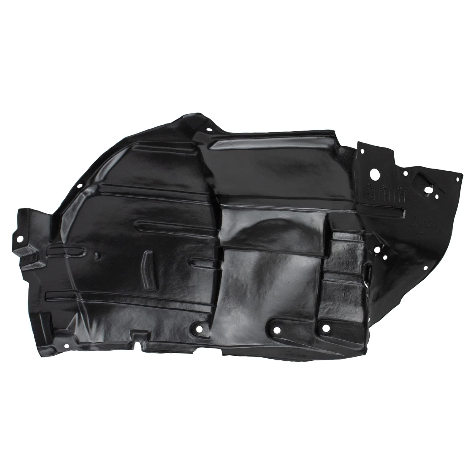 Trq Front Inner Fender Liner Set Compatible With 2003-2007 Infiniti G35 In1250106 In1251106