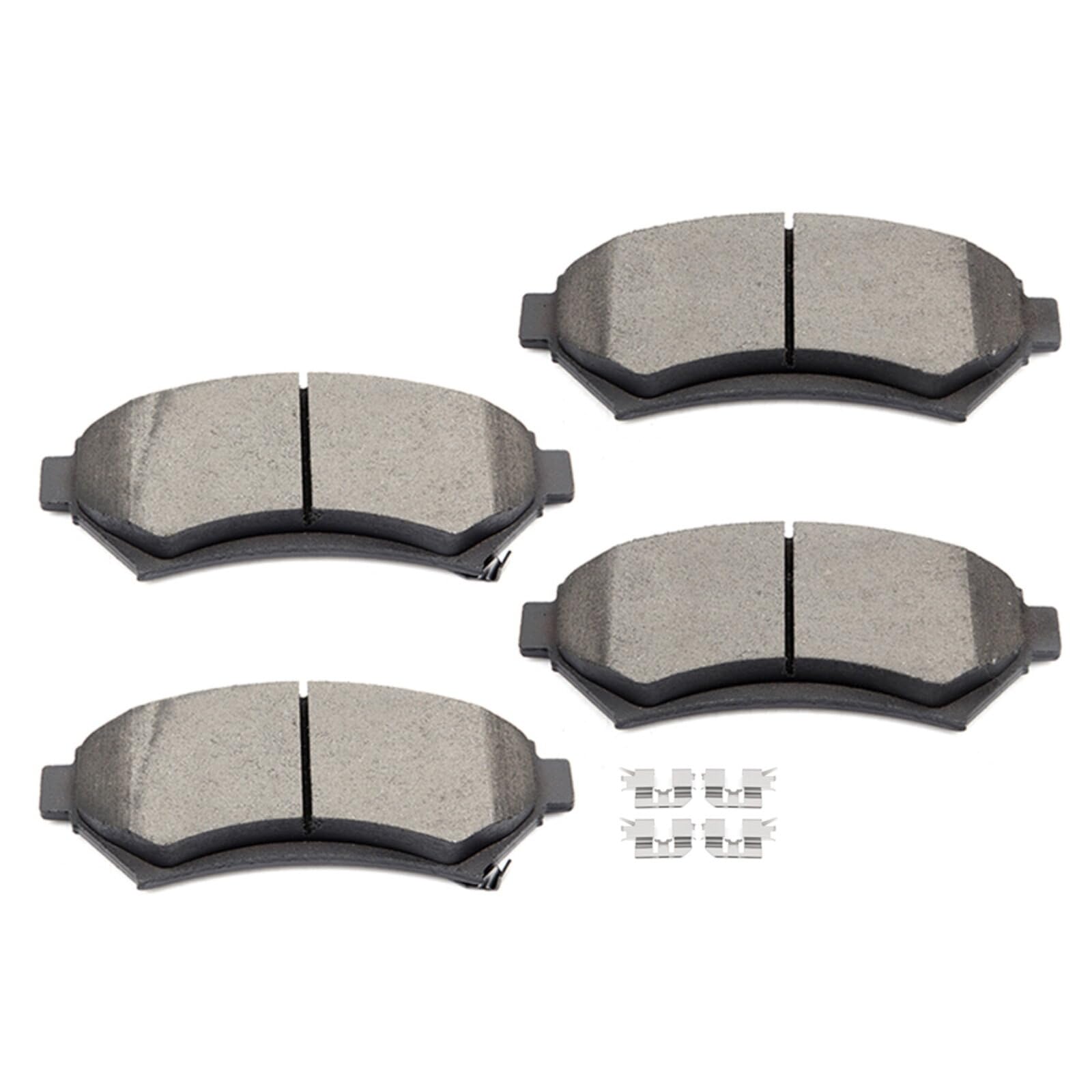 Cciyu D699 Front Ceramic Disc Brake Pads Kit For Buick Century Lesabre Park Avenue Regal Riviera For Cadillac Deville Eldorado S