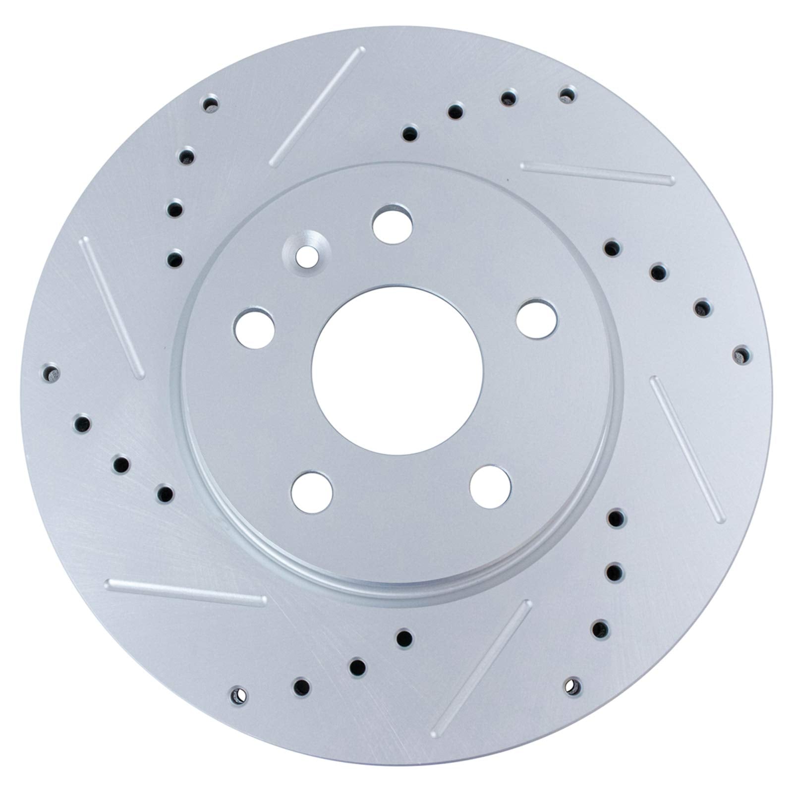 Trq Front Performance Brake Rotors Set Premium G-Coated Compatible With 2017-2023 Chevrolet Bolt Ev 2011-2019 Cruze 2016 Cruze L