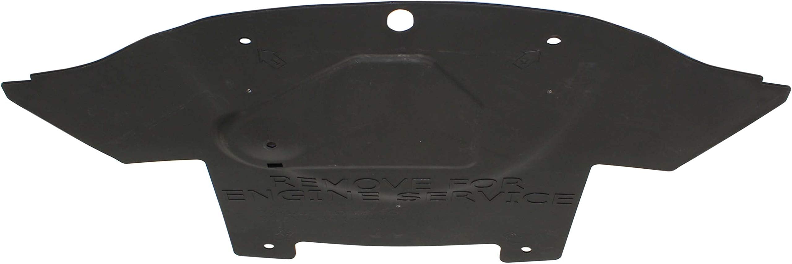 Evan Fischer Engine Splash Shield Underneath Cover Compatible With 2015-2022 Dodge Charger / 2018-2022 Challenger - For RWD (Rea