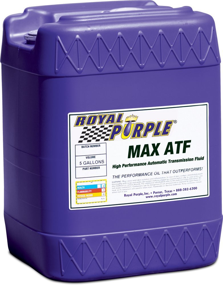 Royal Purple 05320 Max Atf High Performance Multi-Spec Synthetic Automatic Transmission Fluid - 5 Gallon